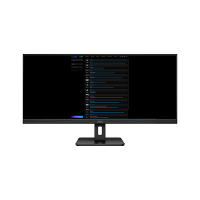 AOC IPS Ultra Wide monitor Q34E2A črna