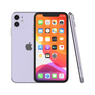 Apple iPhone 11 (2020) 64 GB vijolična