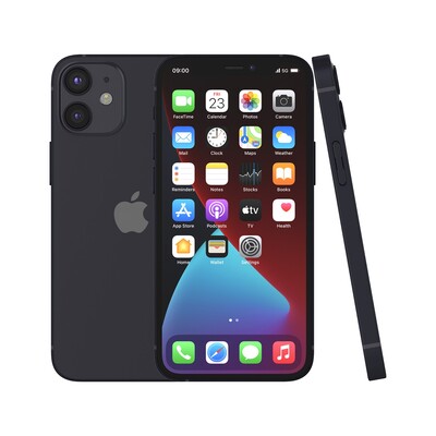 Apple iPhone 12 mini 256 GB črna