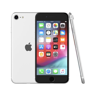 Apple iPhone SE (2020) 64 GB bela