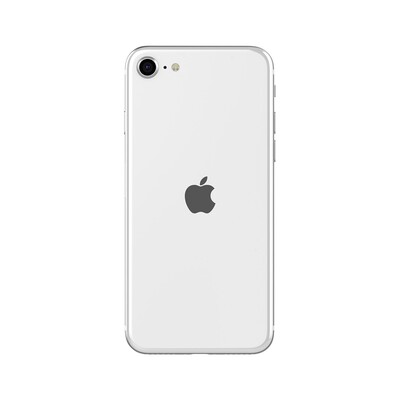 Apple iPhone SE (2020-V2) 128 GB bela