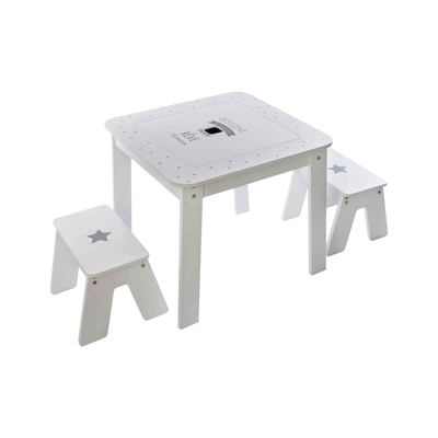 Atmosphera Otroški komplet miza in stoli bela