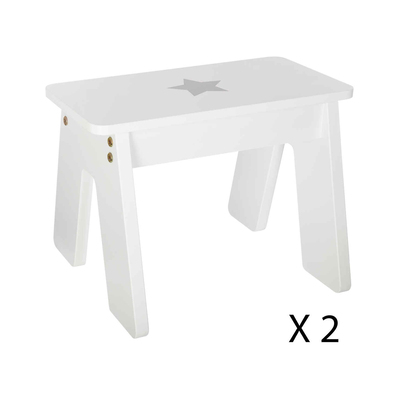 Atmosphera Otroški komplet miza in stoli bela