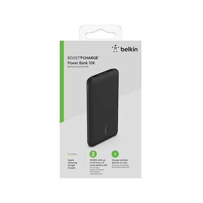 Belkin Prenosna polnilna baterija (BPB011BTBK) 10000 mAh črna