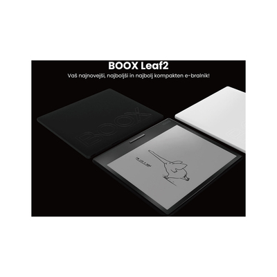 BOOX E-bralnik/tablični računalnik Leaf2 črna