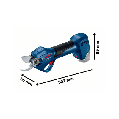 Bosch Akumulatorske vrtne škarje Pro Pruner 06019K1021 modra