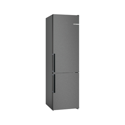 Bosch Hladilnik z zamrzovalnikom NoFrost KGN39VXCT črna-nerjaveče jeklo