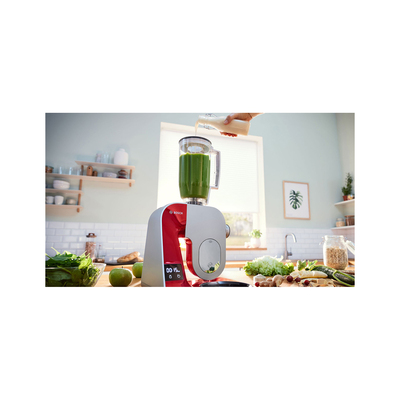 Bosch Kuhinjski robot s tehtnico MUM5X720 rdeča