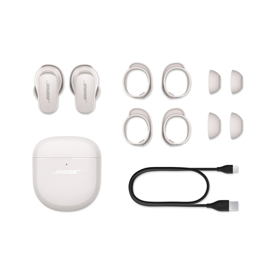 BOSE Bluetooth slušalke QuietComfort Earbuds II kremno bela