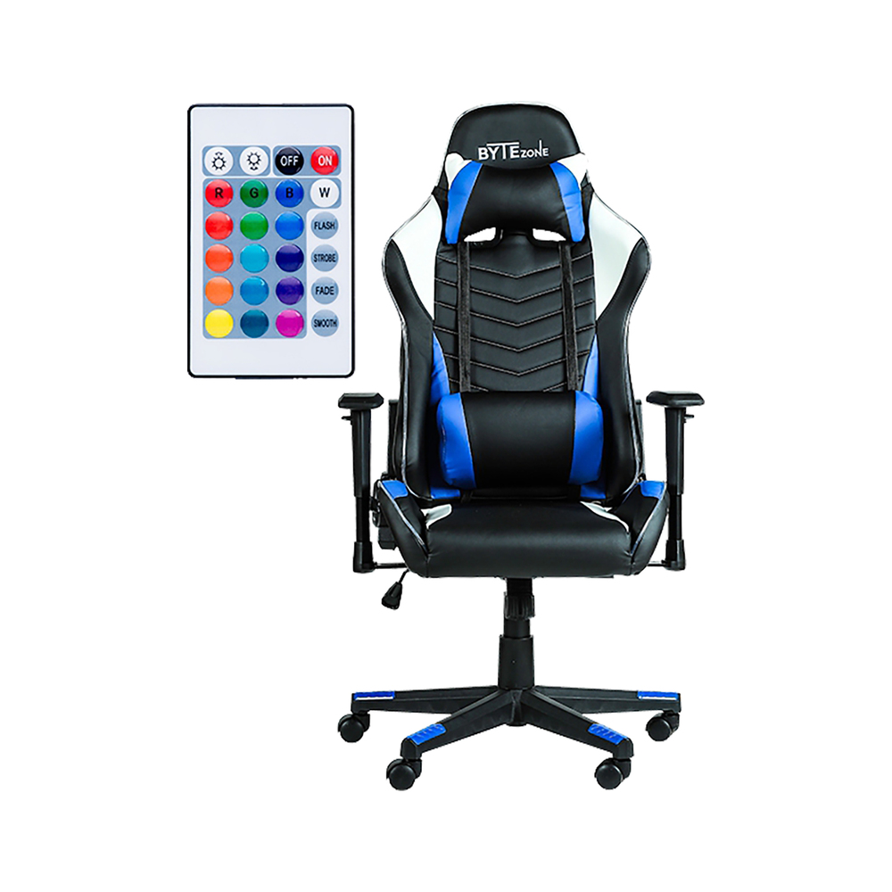 BYTEZONE Gamerski stol Winner z LED osvetlitvijo in daljinskim upravljalcem (GC9222B)