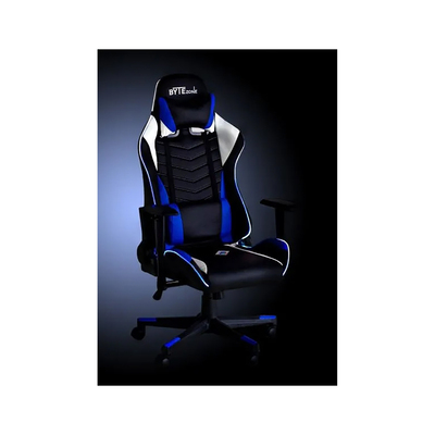 BYTEZONE Gamerski stol Winner z LED osvetlitvijo in daljinskim upravljalcem (GC9222B) modra