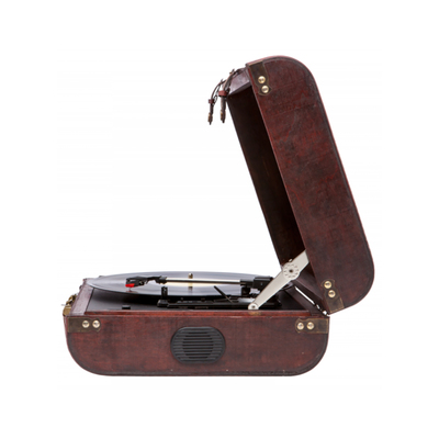 Camry Vintage prenosni gramofon v kovčku (CR1149) rjava