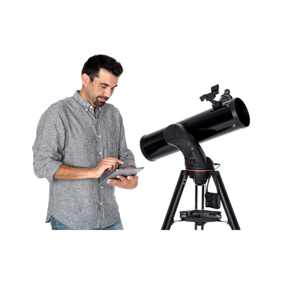 Celestron Teleskop AstroFi 130 Wi-Fi črna