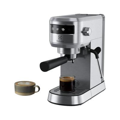 Electrolux Espresso kavni aparat E6EC1-6ST nerjaveče jeklo