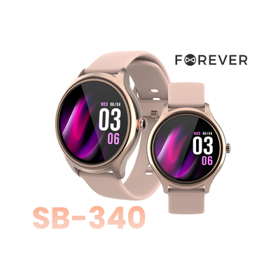 Forever Pametna ura ForeVive 3 SB-340 rožnato-zlata