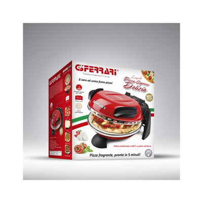 G3 Ferrari Električni pekač za pico Delizia G1000602 rdeča