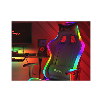 Genesis Gamerski stol TRIT 600 RGB črna