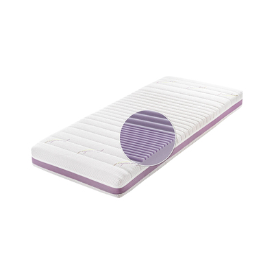 Hitex Ležišče iz pene Lavender Comfort 16 180x200 cm bež-vijolična
