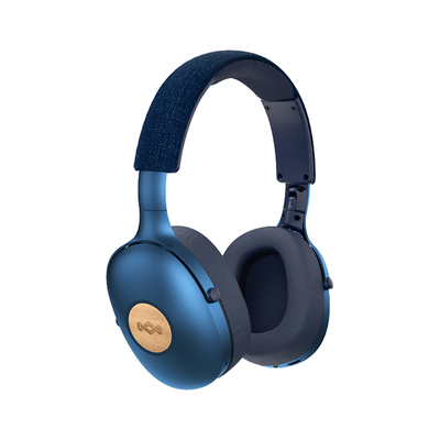 House of Marley Brezžične slušalke Positive Vibration XL modra