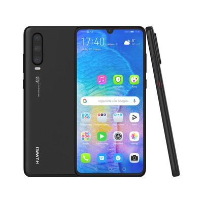 Huawei P30 128 GB črna