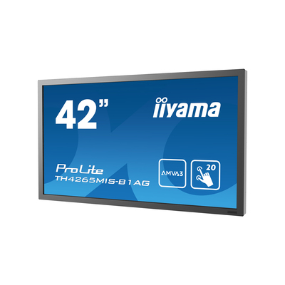 Iiyama Monitor na dotik TH4265MIS-B1AG črna