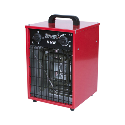 Inelco Električni grelnik DANIA 5 kW rdeče-črna