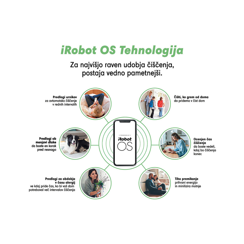 iRobot Robotski sesalnik in pomivalec tal Roomba Combo c7558+