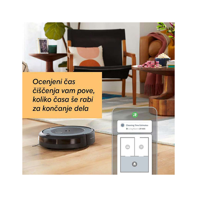 iRobot Robotski sesalnik Roomba i5152 črna