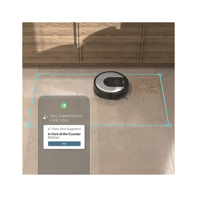 iRobot Robotski sesalnik Roomba i8176 črno-srebrna