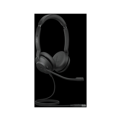 Jabra Naglavne slušalke Evolve2 30 MS Duo USB-A črna