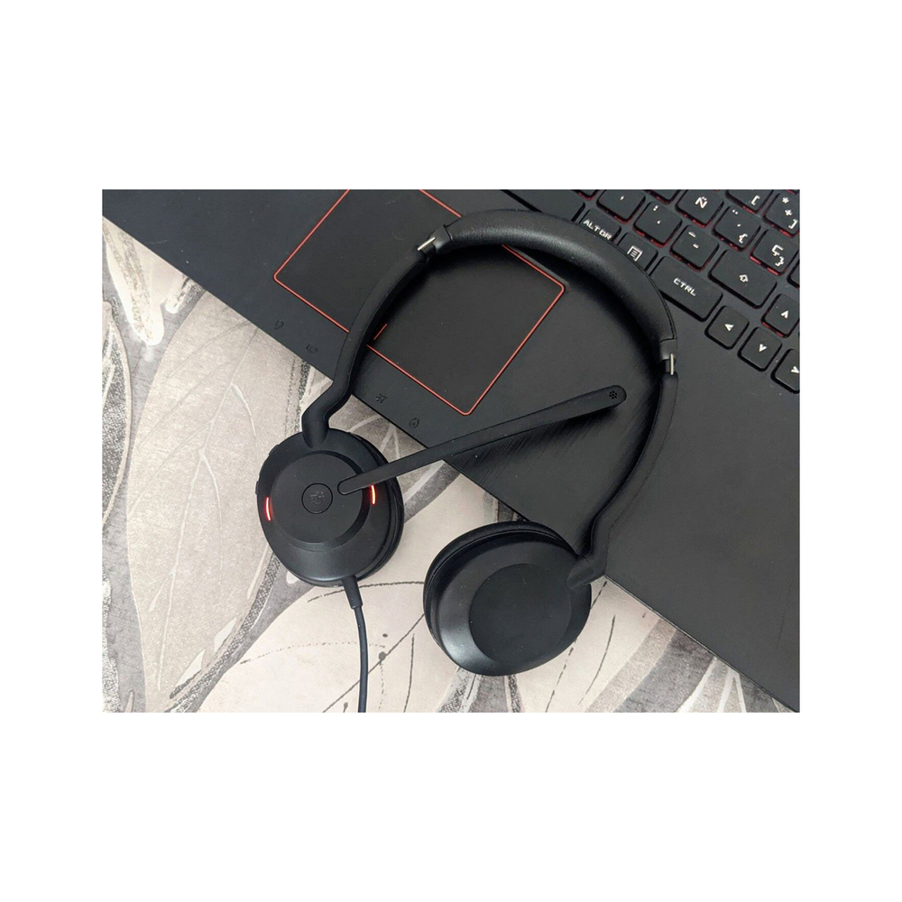 Jabra Naglavne slušalke Evolve2 30 MS Duo USB-A