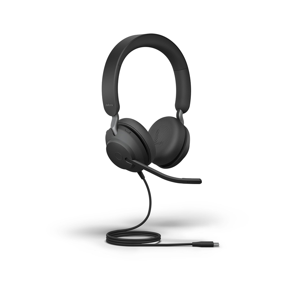 Jabra Naglavne slušalke Evolve2 40 MS Duo USB-A