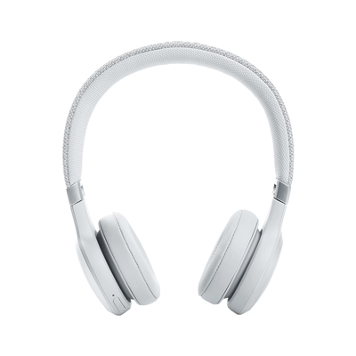 JBL Brezžične slušalke Live 460NC bela