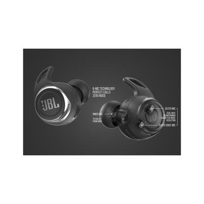 JBL Brezžične slušalke Reflect Flow Pro črna