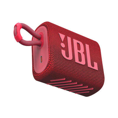 JBL Prenosni vodotesni zvočnik GO 3 rdeča