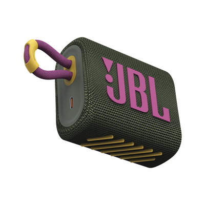 JBL Prenosni vodotesni zvočnik GO 3 zelena