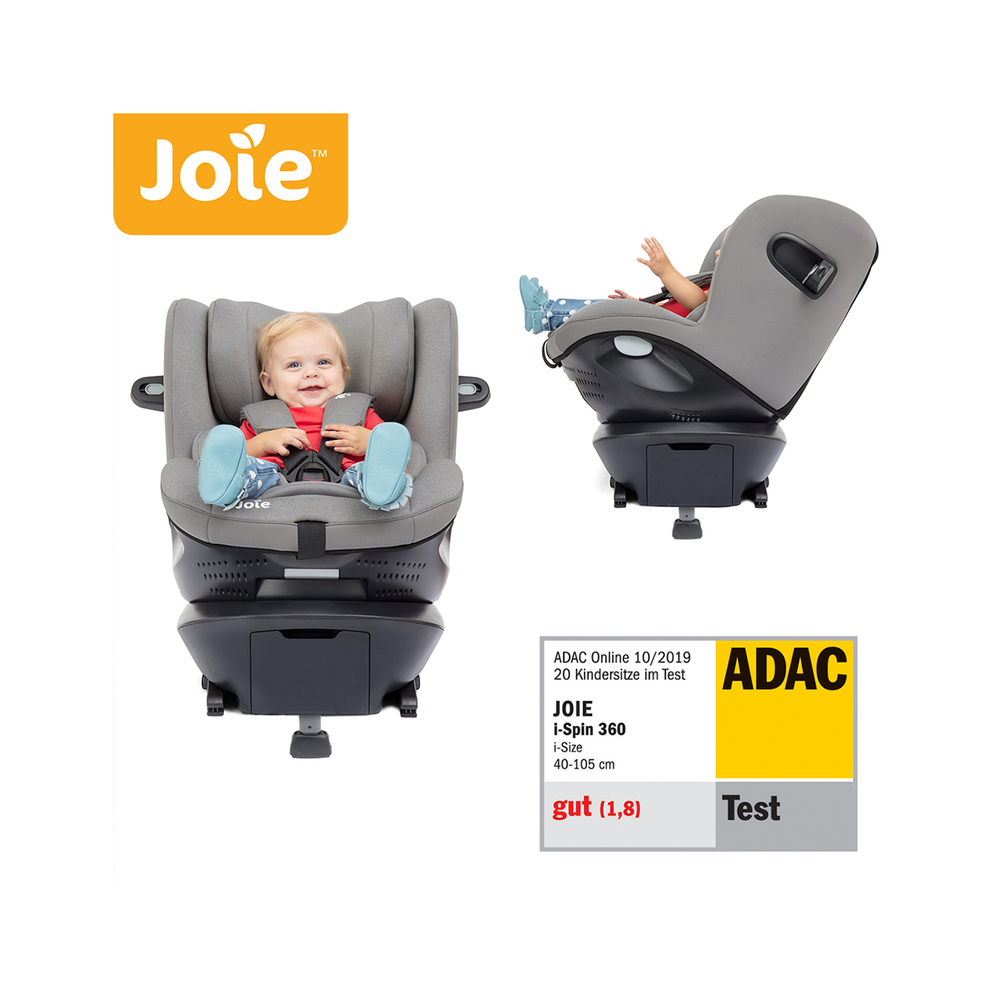 Joie® Otroški avtosedež i-Spin™ 360 i-Size 0+/1 (40-105 cm) Grey Flannel
