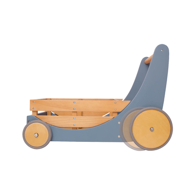 Kinderfeets Lesen voziček za igrače in urjenje hoje Slate Blue modra