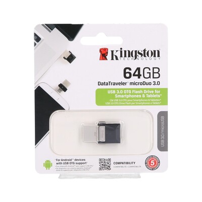 Kingston Micro USB ključek DUO 3.0. 64 GB