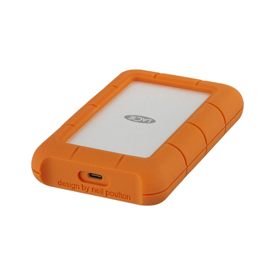 LaCie Prenosni disk Rugged USB-C (STFR2000800) 2 TB oranžno-srebrna