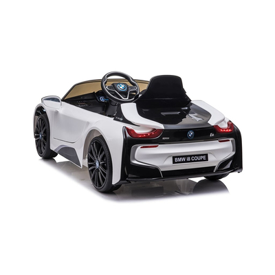 Lean Toys Otroški avto na akumulator BMW i8 bela