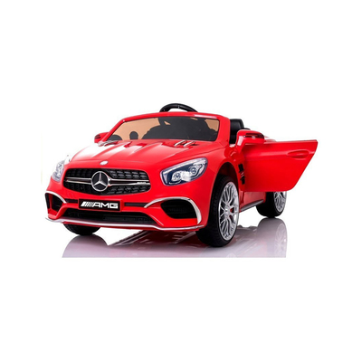 Lean Toys Otroški avto na akumulator Mercedes SL65 + LCD rdeča