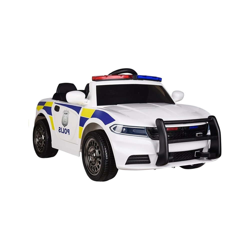 Lean Toys Otroški policijski avto na akumulator Max