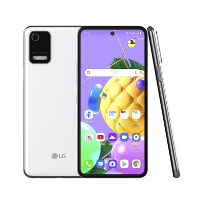 LG K52 64 GB bela