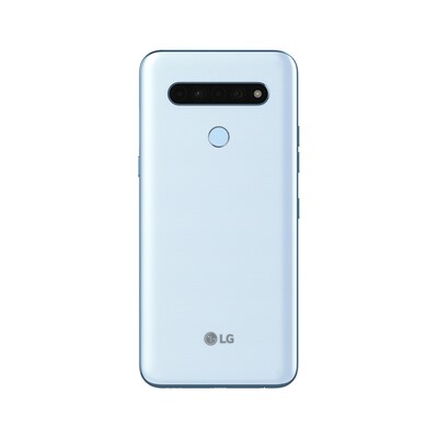 LG K61 128 GB bela