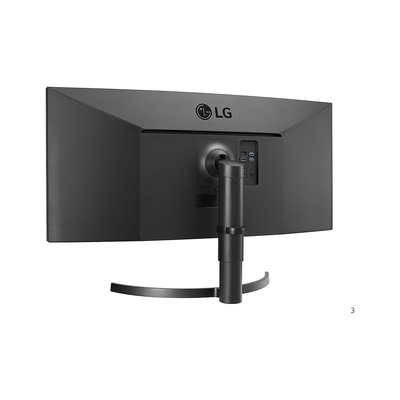 LG Ukrivljen monitor 35WN75C-B črna