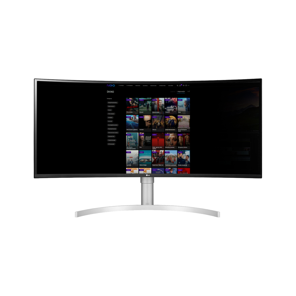 LG Ukrivljen monitor 38WN95C-W