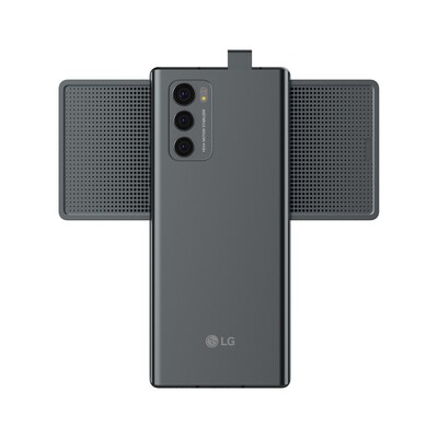 LG WING 5G 128 GB zrcalno siva