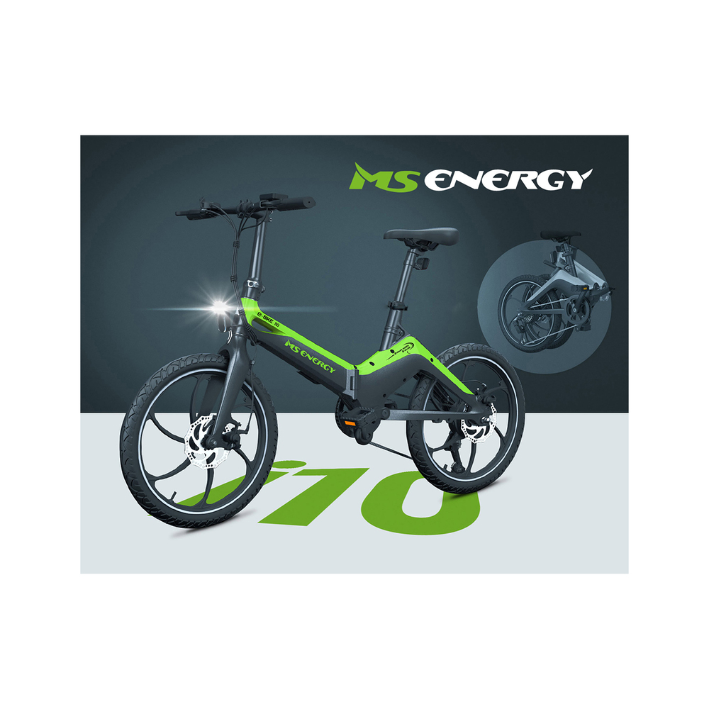 MS ENERGY Električno zložljivo kolo i10