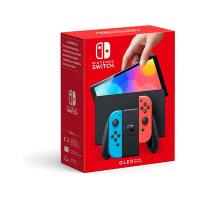 Nintendo Igralna konzola Switch (OLED Model) - Neon rdeča & modra črna